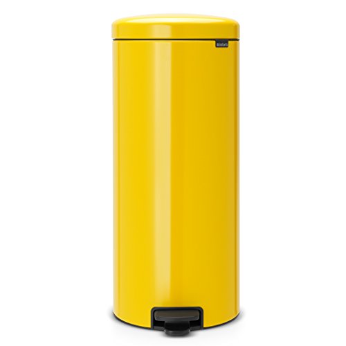 Poubelle de cuisine jaune vif Brabantia