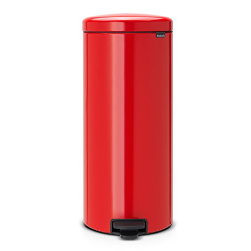 Poubelle de cuisine rouge vif Brabantia