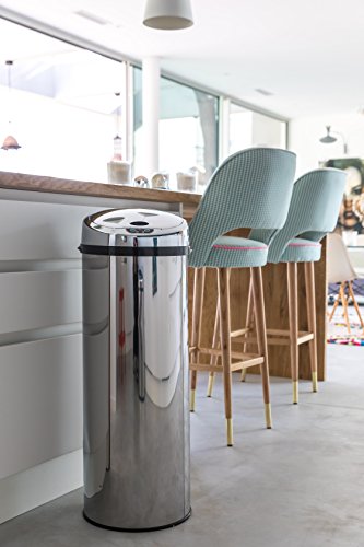 Poubelle Design automatique en inox pour la cuisine
